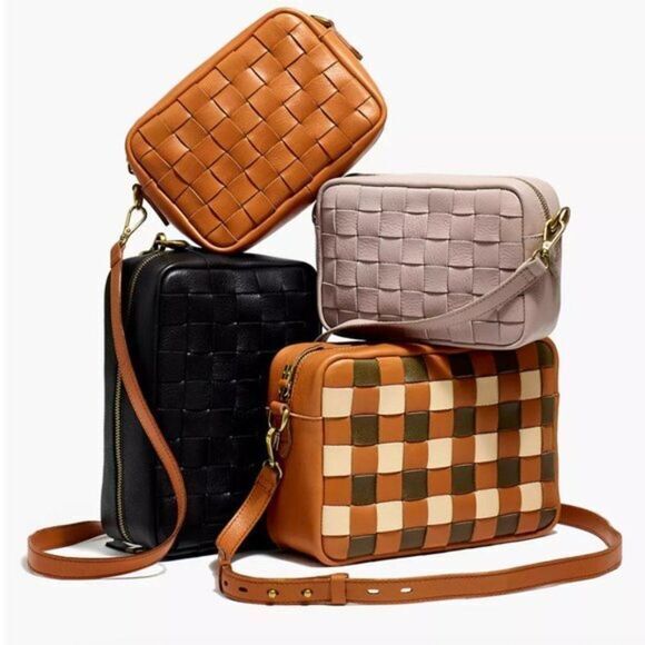 New! Madewell  Large Woven Transport Camera Bag Woven‎ - Picture 3 of 16